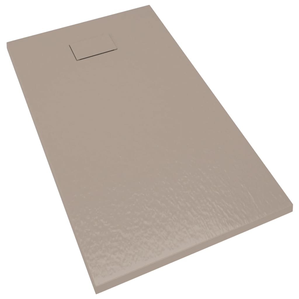 Piatto Doccia in SMC Marrone 120x70 cm - homemem39