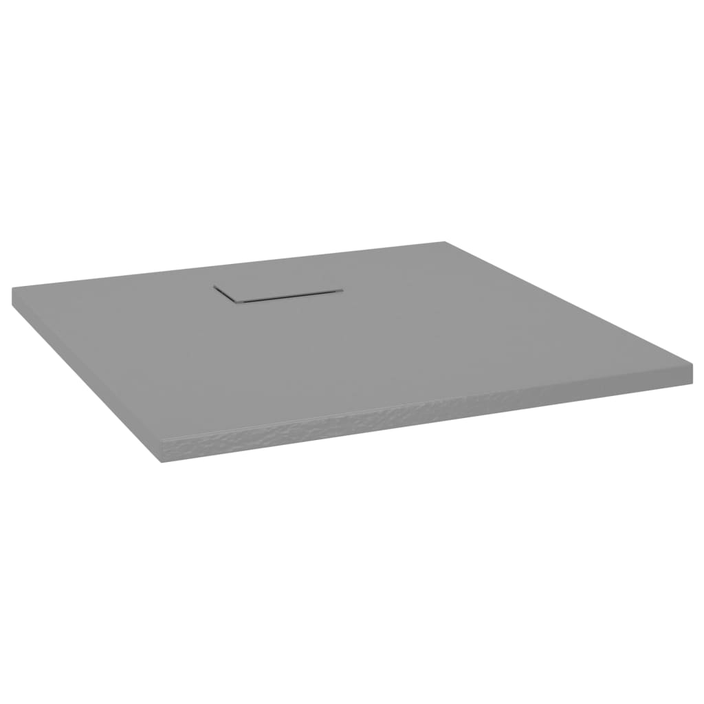 Piatto Doccia in SMC Grigio 80x80 cm - homemem39