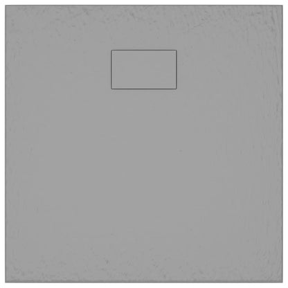 Piatto Doccia in SMC Grigio 80x80 cm - homemem39