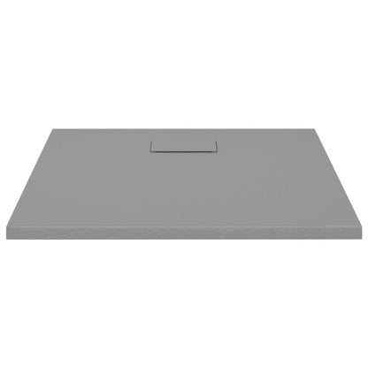 Piatto Doccia in SMC Grigio 90x90 cm - homemem39