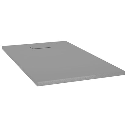 Piatto Doccia in SMC Grigio 120x70 cm - homemem39