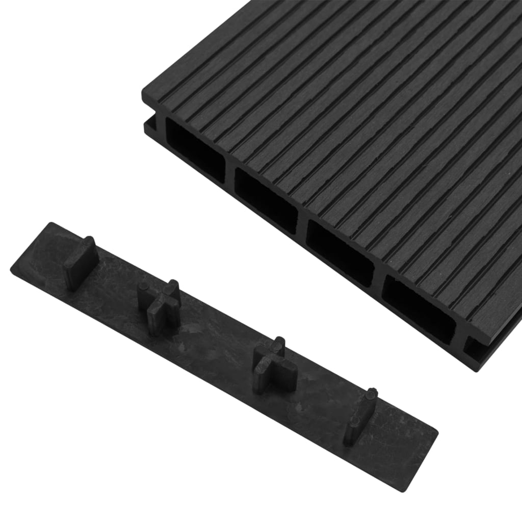 Tappi per Decking 10 pz Plastica Nero - homemem39