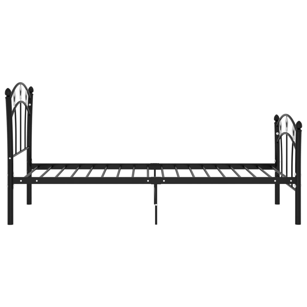 Giroletto con Motivo Calcio in Metallo Nero 90x200 cm - homemem39