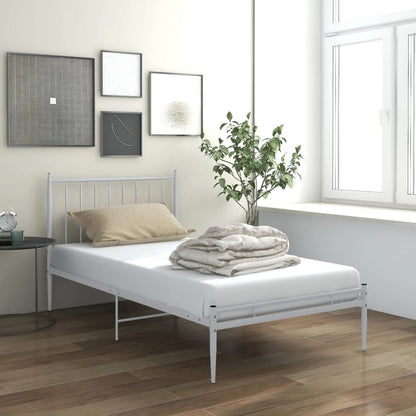 Giroletto Bianco in Metallo 100x200 cm - homemem39