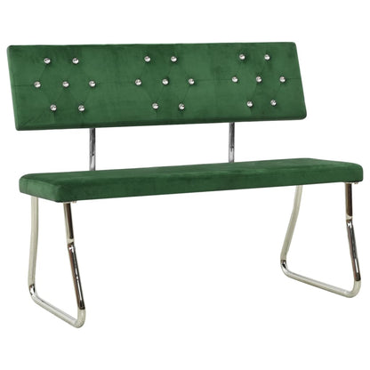 Panca 110 cm in Velluto Verde Scuro - homemem39