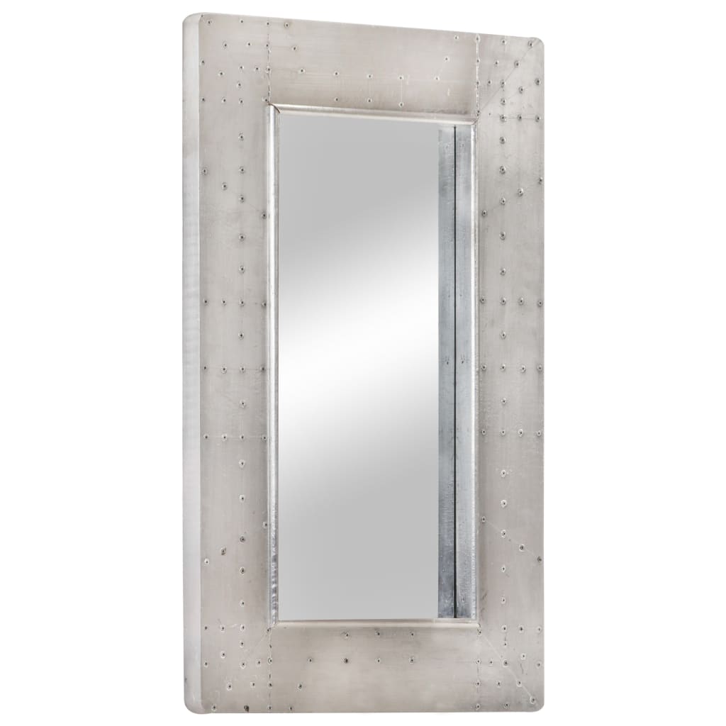 Specchio Stile Aviatore 80x50 cm in Metallo - homemem39