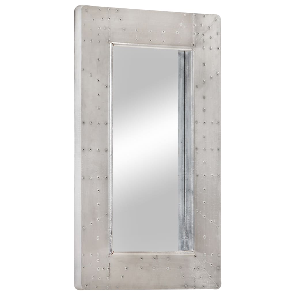 Specchio Stile Aviatore 80x50 cm in Metallo - homemem39