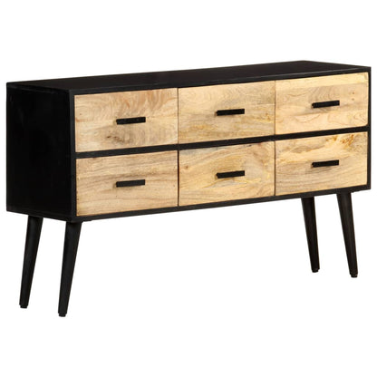 Credenza 110x33x64 cm in Legno Massello di Mango - homemem39