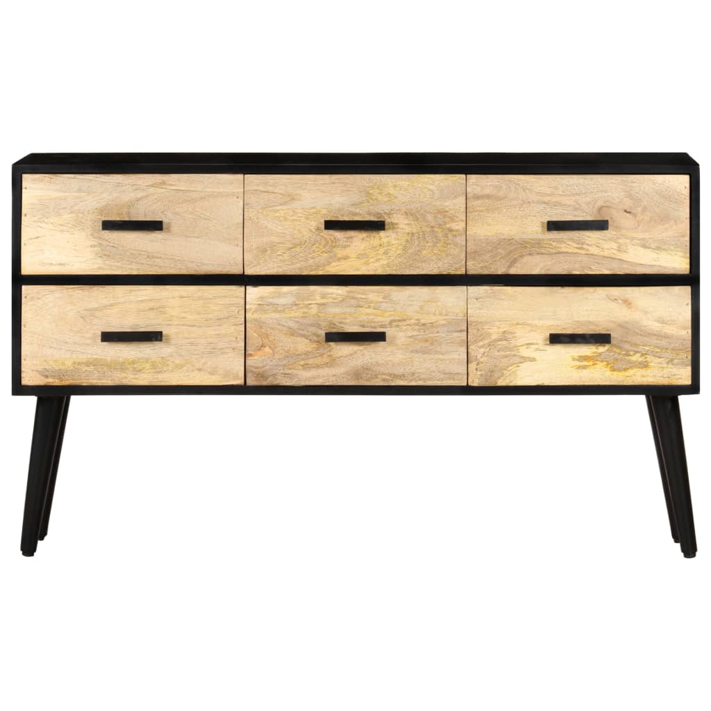 Credenza 110x33x64 cm in Legno Massello di Mango - homemem39