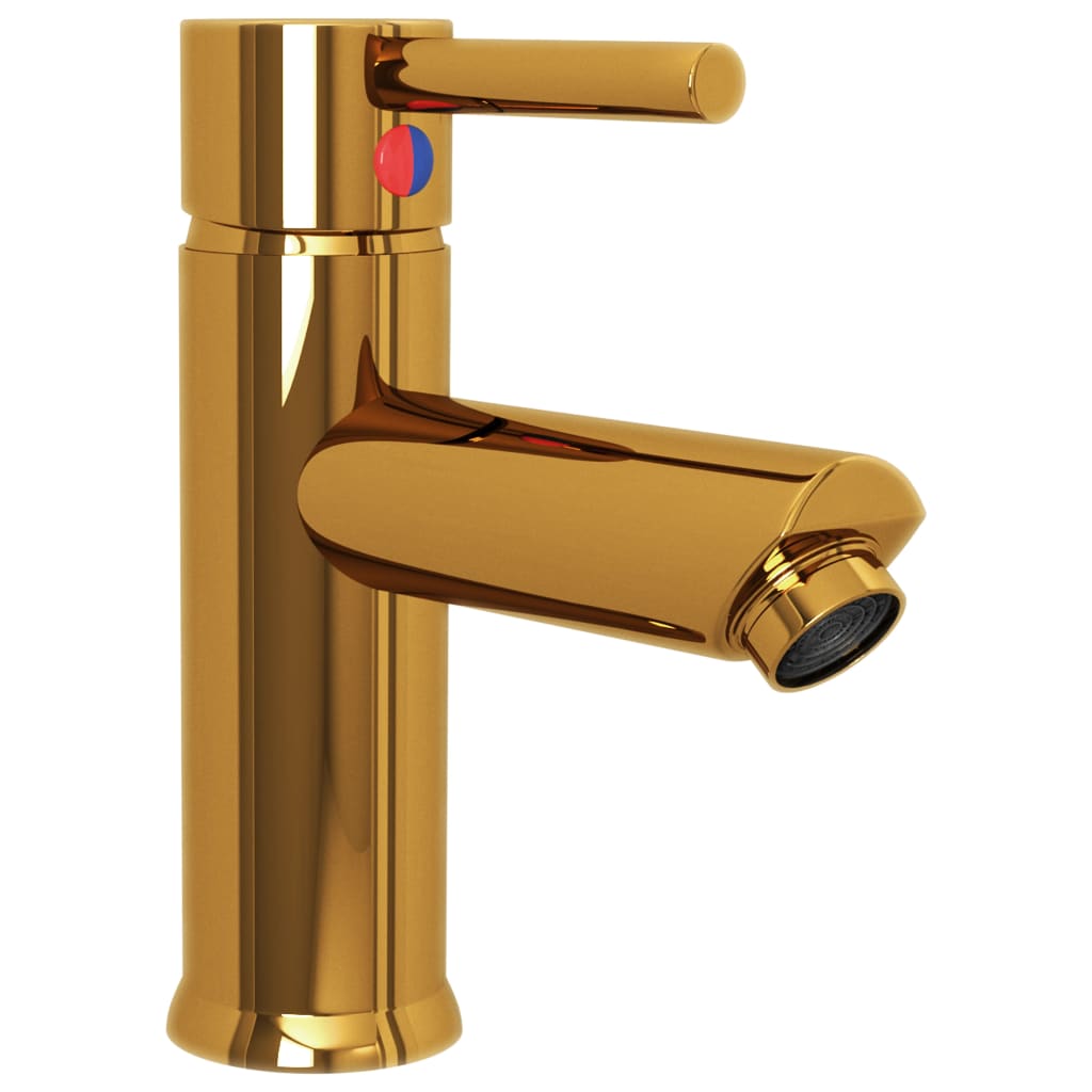 Rubinetto per Lavabo del Bagno Oro 130x176 mm - homemem39