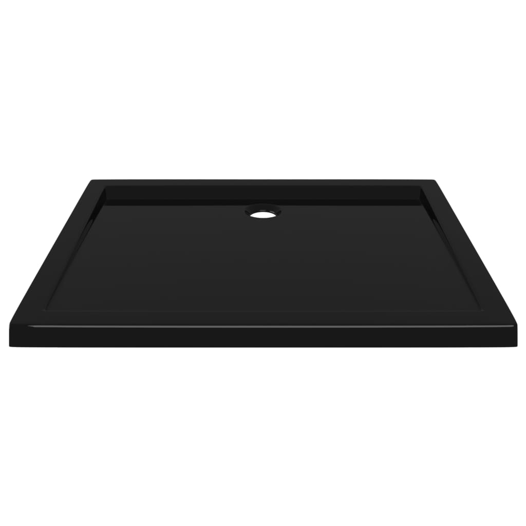 Piatto Doccia in ABS Rettangolare Nero 70x90 cm - homemem39