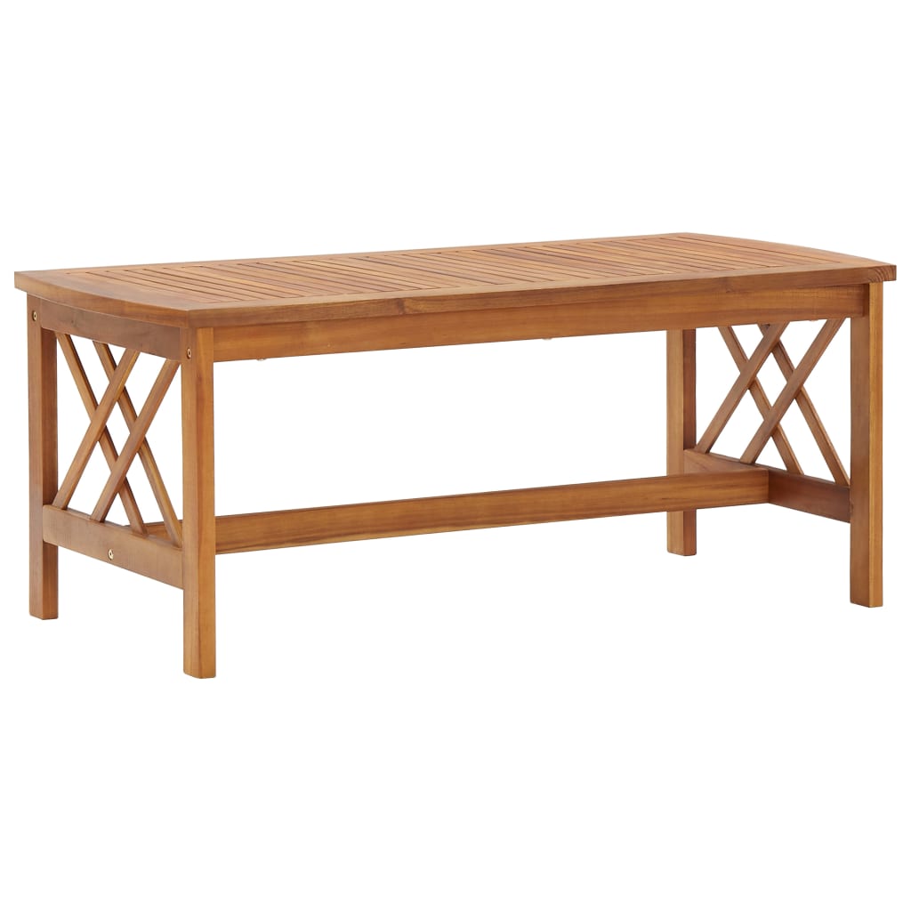 Set Divani da Giardino 4 pz in Legno Massello di Acacia - homemem39