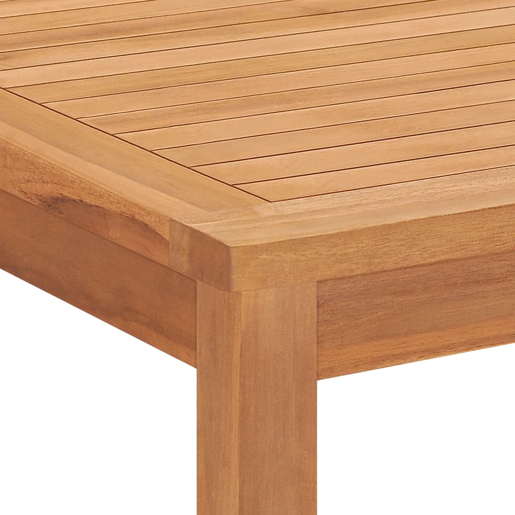 Tavolo da Pranzo da Giardino 160x80x77 cm in Massello di Teak - homemem39