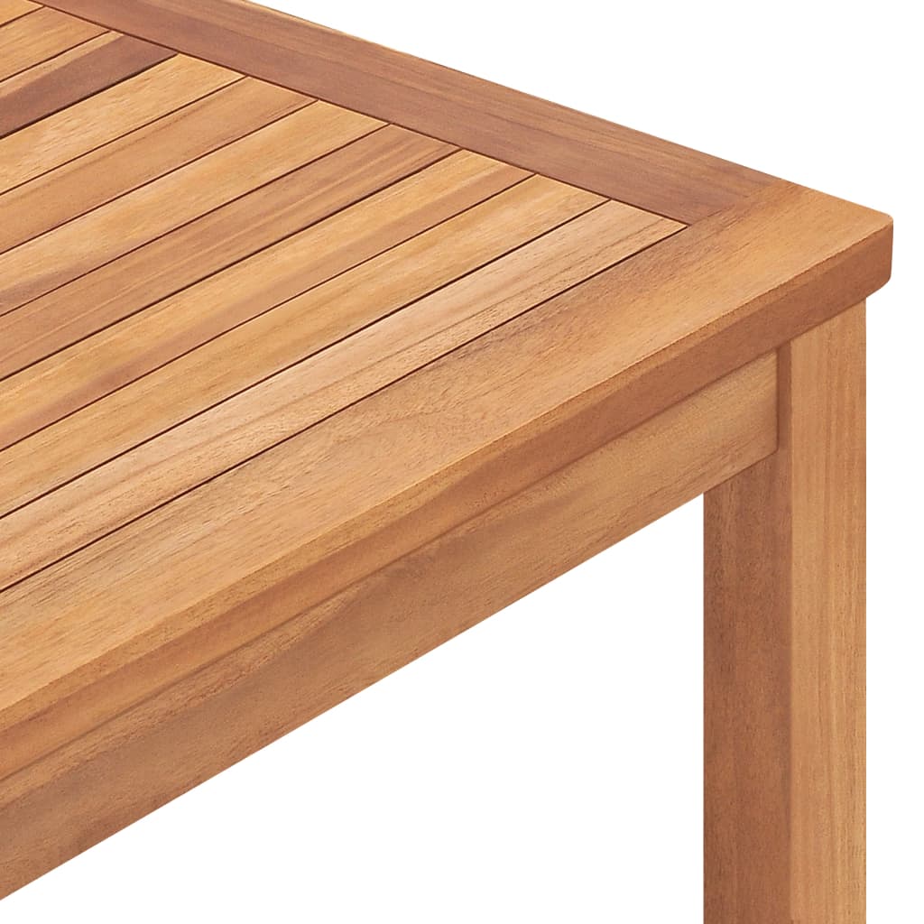 Tavolo da Pranzo da Giardino 160x80x77 cm in Massello di Teak - homemem39