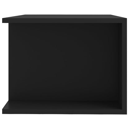 Mobile Porta TV con Luci LED Nero 90x39x30 cm - homemem39