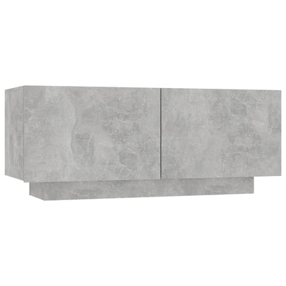 Mobile TV Grigio Cemento 100x35x40 cm in Truciolato - homemem39