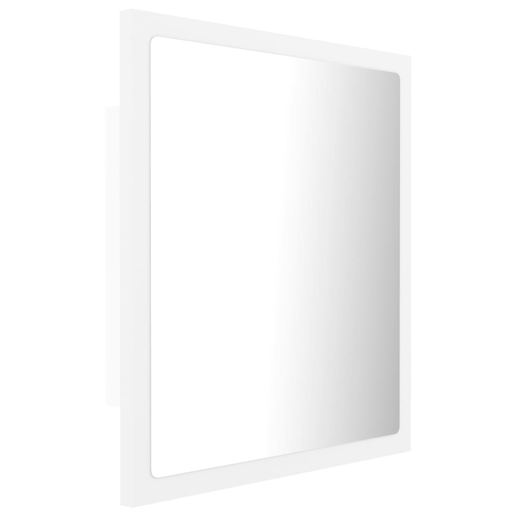 Specchio da Bagno con LED Bianco 40x8,5x37 cm in Acrilico - homemem39