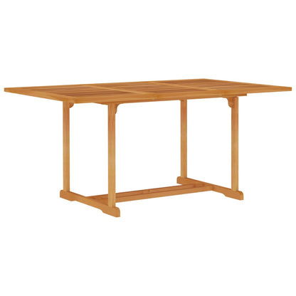 Set da Pranzo da Giardino 7 pz in Legno Massello di Teak - homemem39