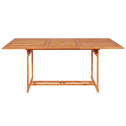 Set da Pranzo da Giardino 9 pz con Cuscini in Legno di Teak - homemem39