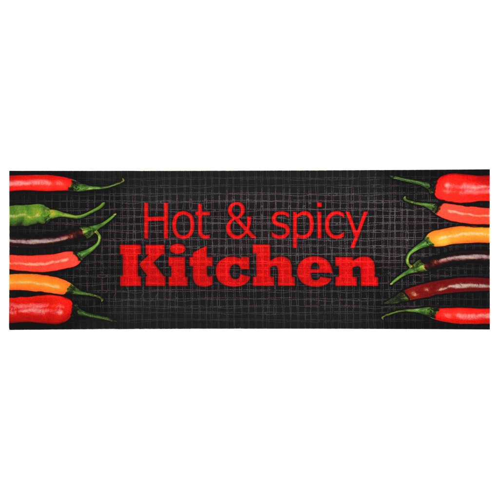 Tappetino da Cucina Lavabile Hot & Spicy 60x300 cm - homemem39