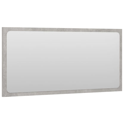 Set Mobili da Bagno 2 pz Grigio Cemento in Truciolato - homemem39