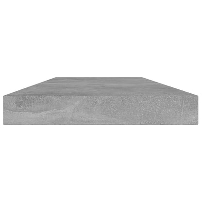 Ripiani per Libreria 4pz Grigio Cemento 40x10x1,5cm Multistrato - homemem39