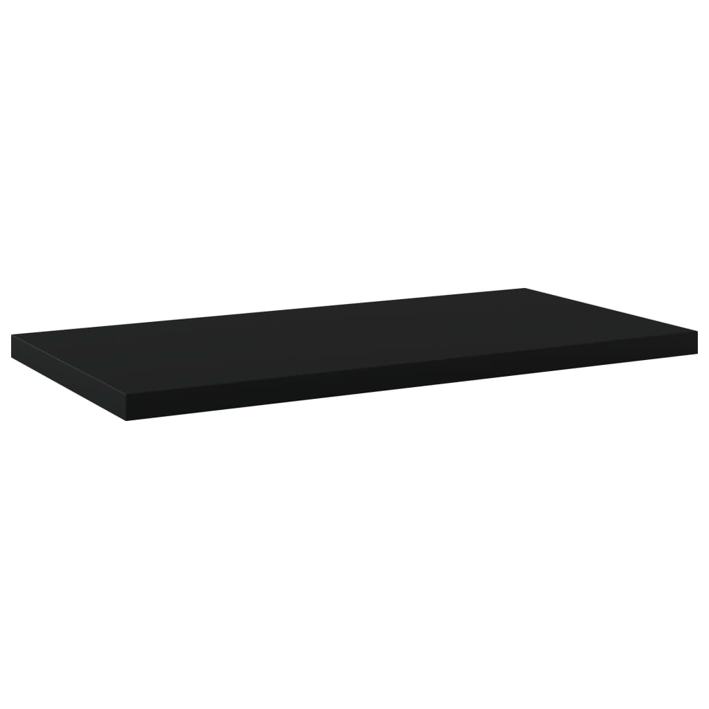 Ripiani per Libreria 4pz Neri 40x20x1,5cm in Legno Multistrato - homemem39