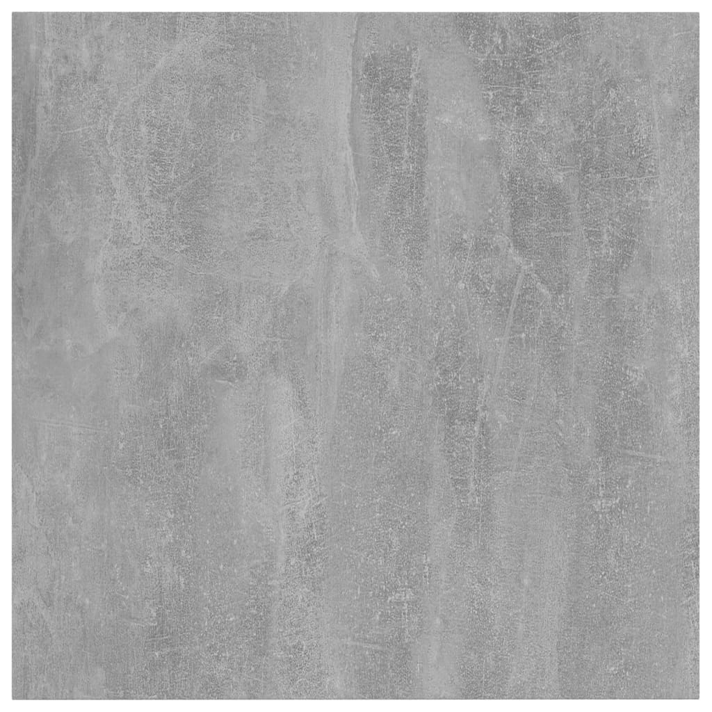 Ripiani per Libreria 4pz Grigio Cemento 40x40x1,5cm Multistrato - homemem39