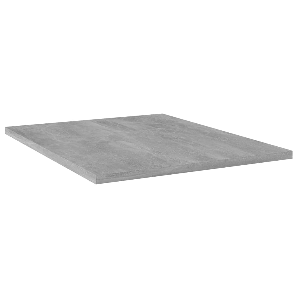 Ripiani per Libreria 4pz Grigio Cemento 40x50x1,5cm Multistrato - homemem39