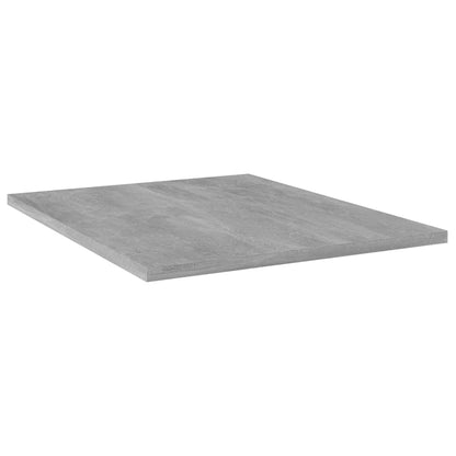 Ripiani per Libreria 4pz Grigio Cemento 40x50x1,5cm Multistrato - homemem39