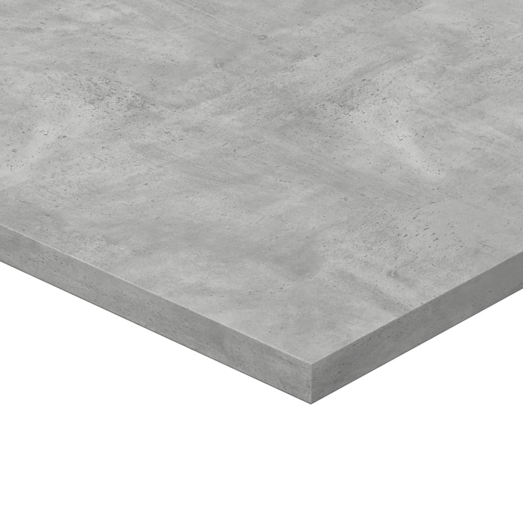 Ripiani per Libreria 8pz Grigio Cemento 40x50x1,5cm Multistrato - homemem39