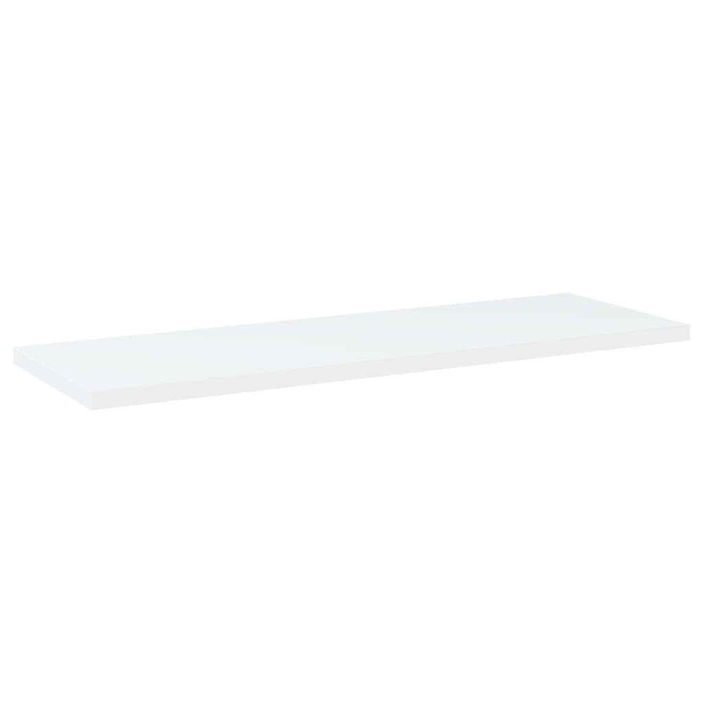 Ripiani per Libreria 4pz Bianchi 60x20x1,5 cm Legno Multistrato - homemem39