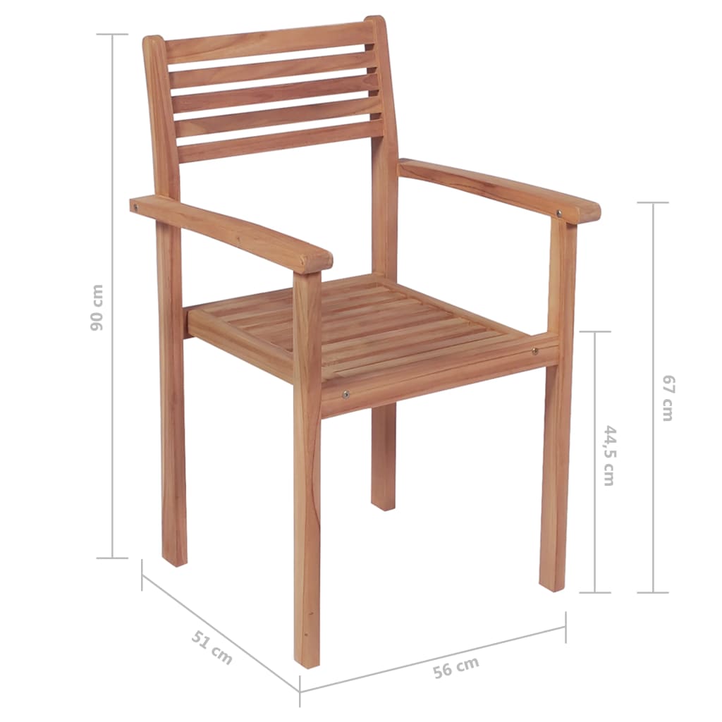 Sedie da Giardino 2 pz con Cuscini Blu in Massello di Teak - homemem39