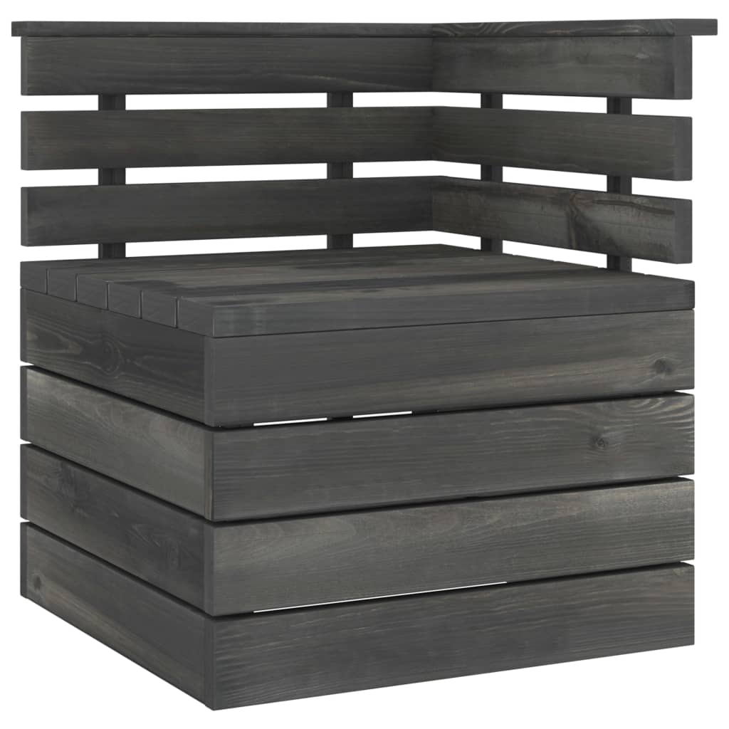 Set Divani da Giardino su Pallet 6 pz - homemem39