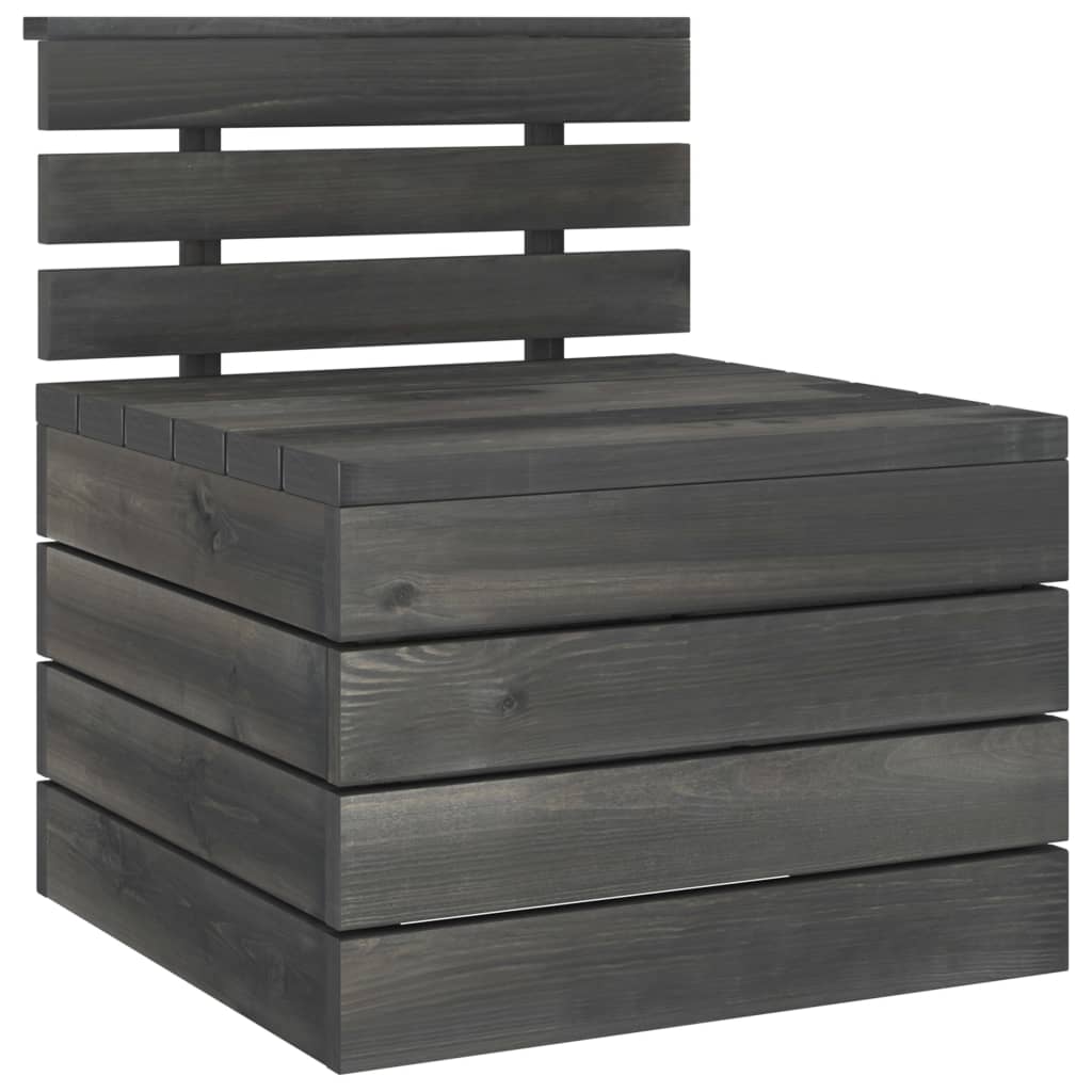 Set Divani da Giardino su Pallet 6 pz - homemem39