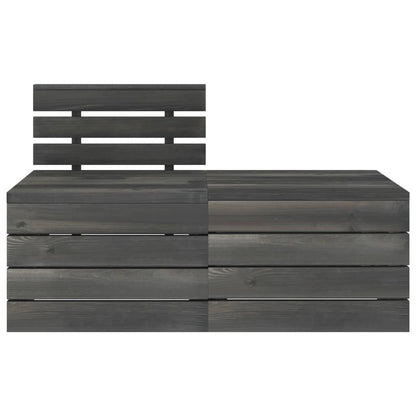 Set Divani da Giardino su Pallet 6 pz - homemem39