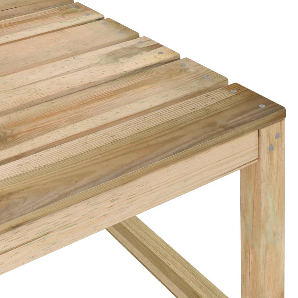 Set Divani da Giardino 2 pz in Legno di Pino Impregnato Verde - homemem39