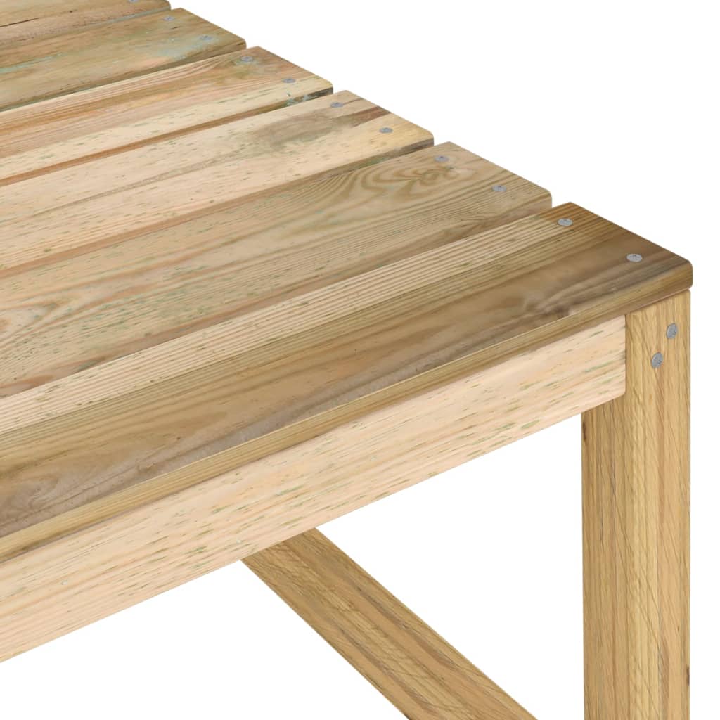 Set Divani da Giardino 2 pz in Legno di Pino Impregnato Verde - homemem39