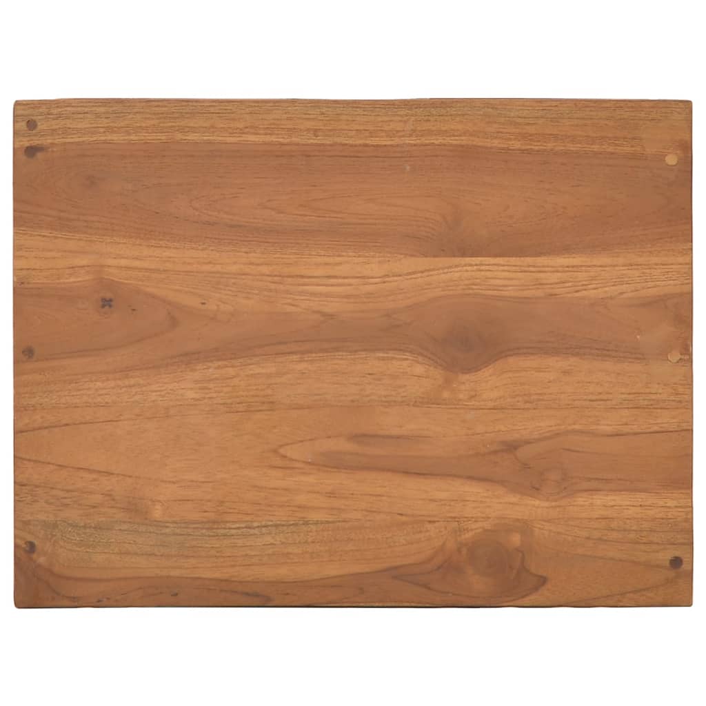 Mobiletto 40x30x76 cm in Legno Massello di Teak - homemem39