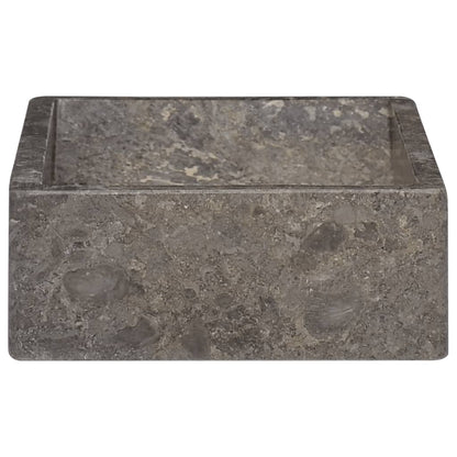 Lavandino Grigio 45x30x12 cm in Marmo - homemem39