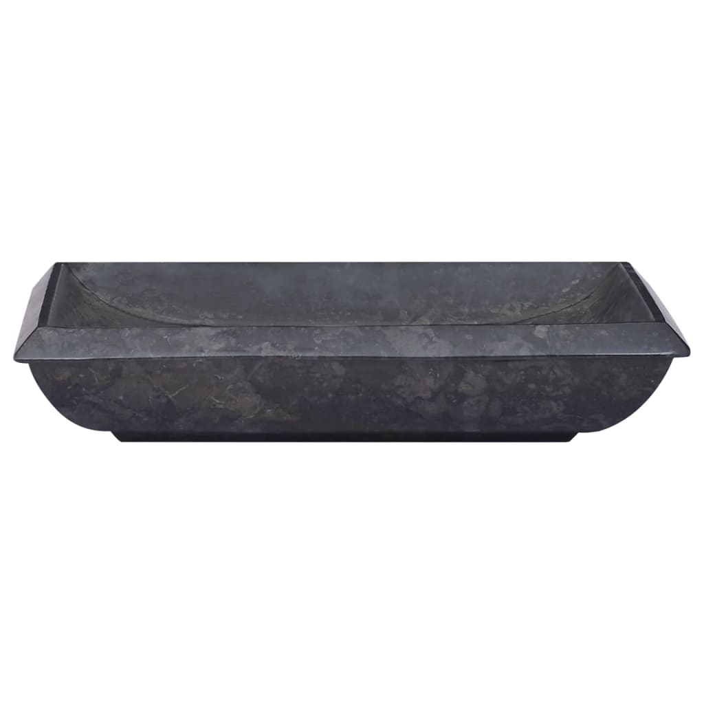 Lavandino Nero 50x35x10 cm in Marmo - homemem39