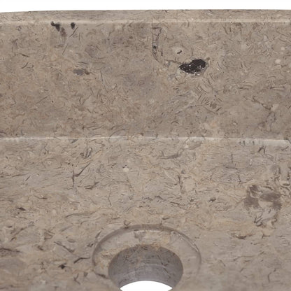 Lavandino Grigio 30x30x13 cm in Marmo - homemem39