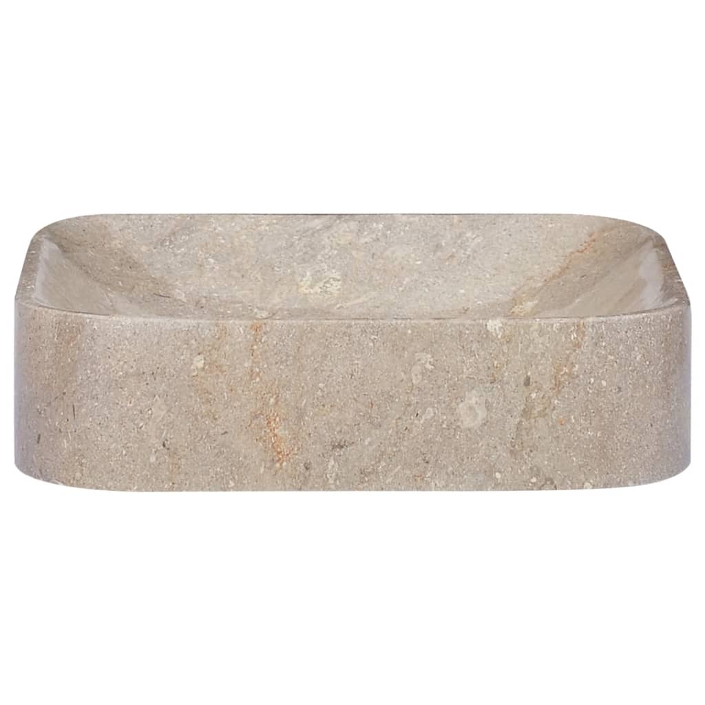 Lavandino Grigio 40x40x10 cm in Marmo - homemem39