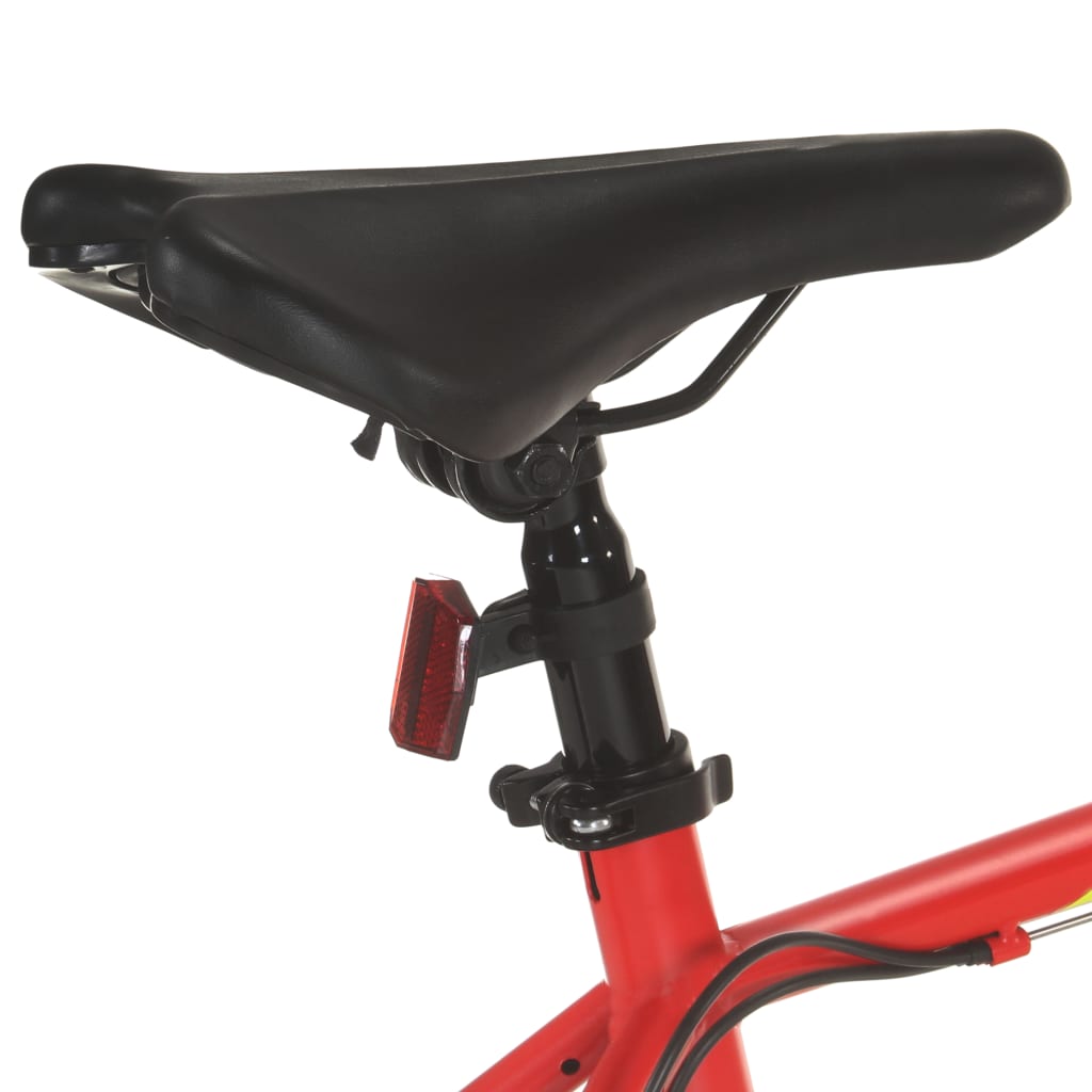 Mountain Bike 21 Speed 27,5" Ruote 38 cm Rosso - homemem39