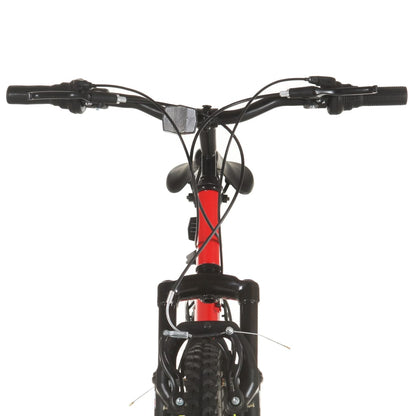 Mountain Bike 21 Speed 26" Ruote 49 cm Rosso - homemem39