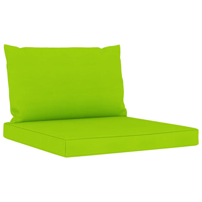 Set Divani da Giardino 6 pz con Cuscini Verde Brillante - homemem39