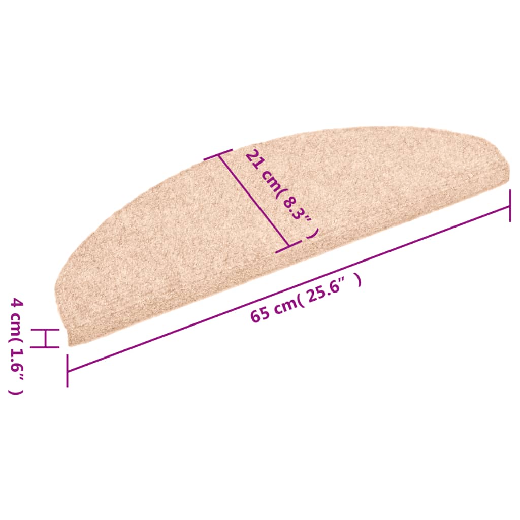 Tappetini Adesivi per Scale 5 pz Marroni 65x21x4 cm Agugliati - homemem39