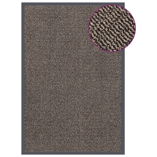 Zerbino Trapuntato 80x120 cm Marrone Scuro - homemem39