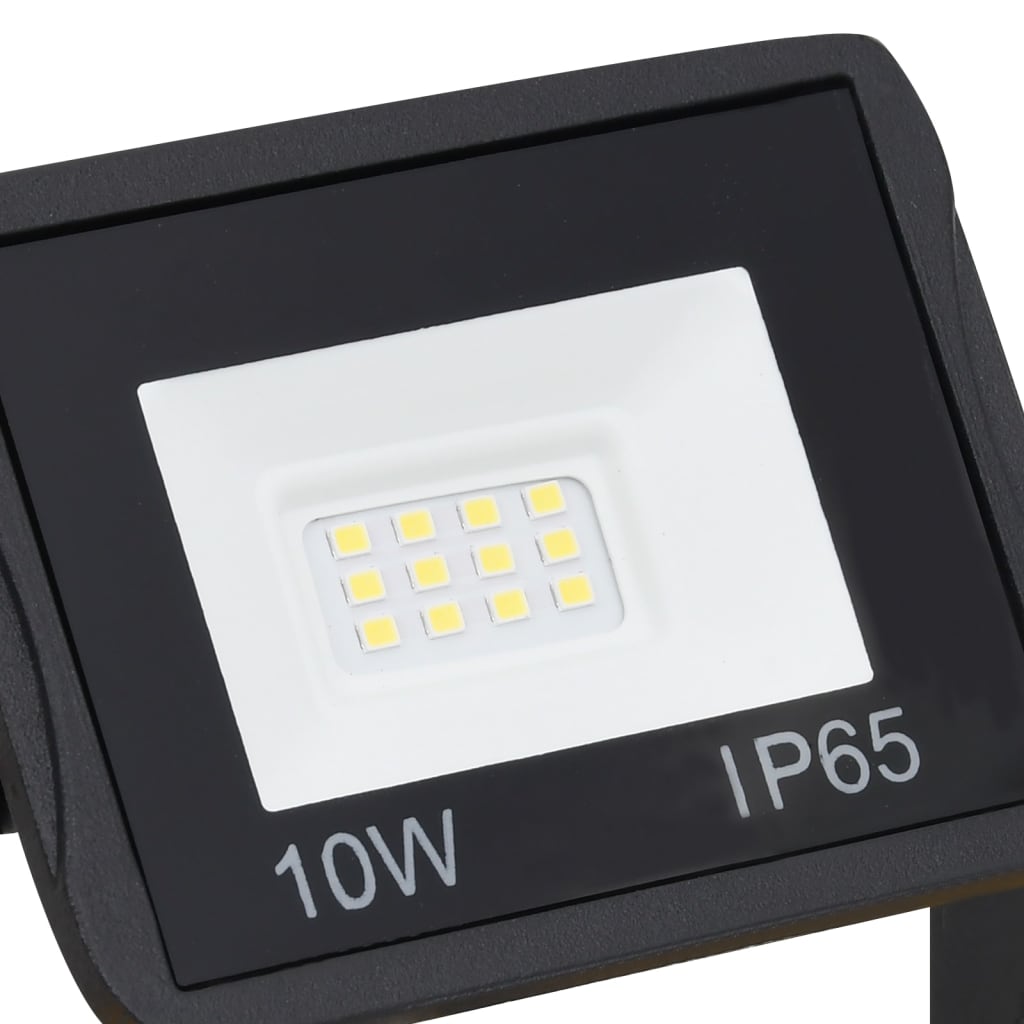 Faretto a LED con Maniglia 2x10 W Bianco Caldo - homemem39