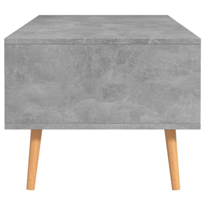 Tavolino da Caffè Grigio Cemento 100x49,5x43 cm in Truciolato - homemem39